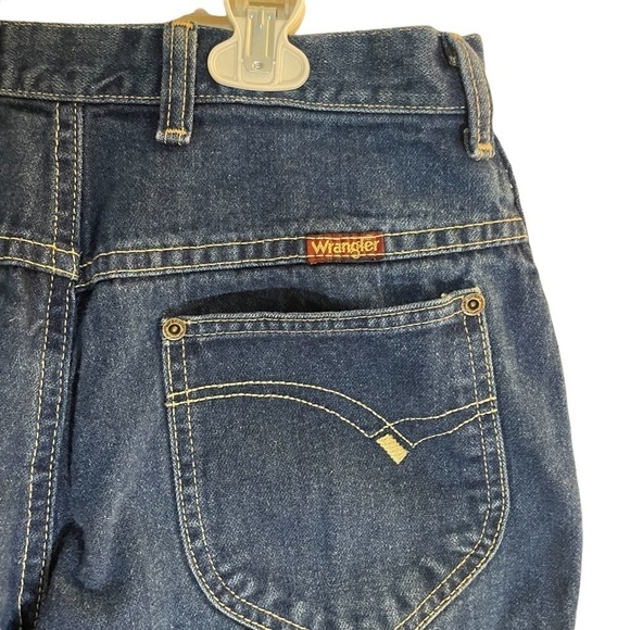 Wrangler jeans Vintage size 12 misses full fit made in USA - Picture 3 of 4
